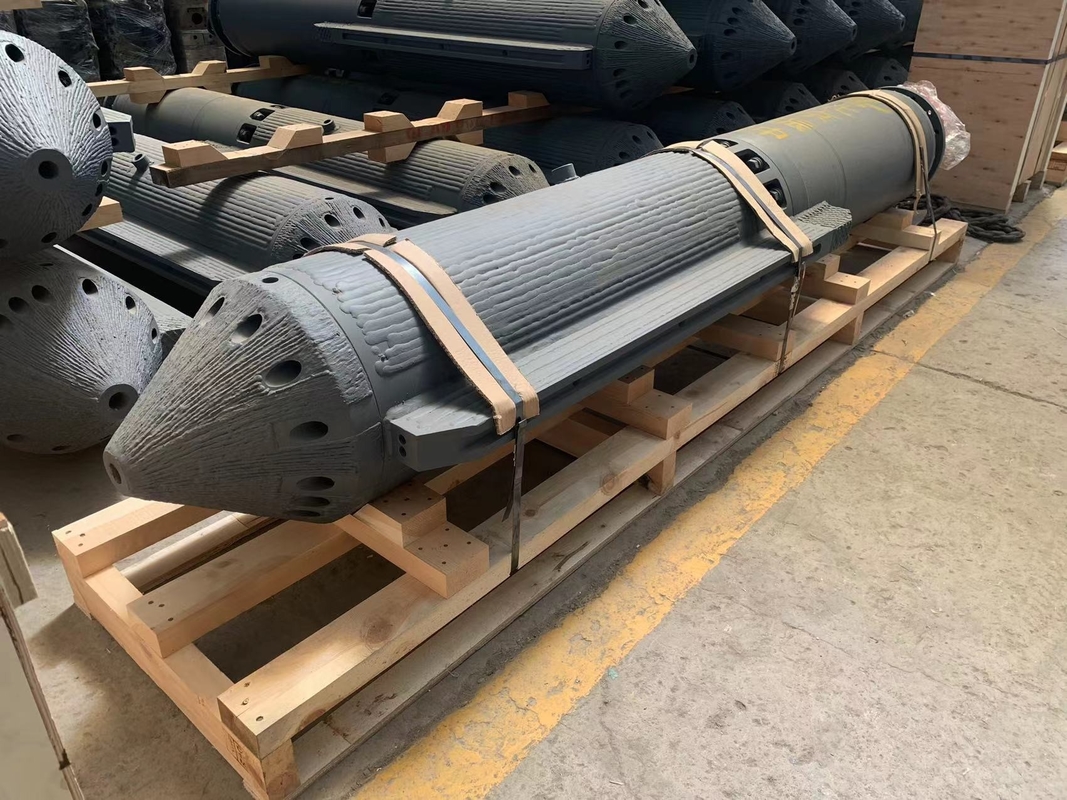 Attrezzatura di tecnica di galleggiamento del Vibro appaltatori dell'accatastamento del Vibro di 130 chilowatt 377mm per miglioramento morbido di strato del suolo
