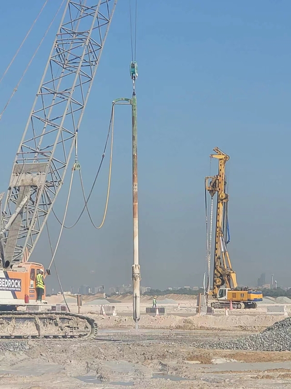 Macchina del galleggiante del vibro 75kw della colonna 377mm della pietra della sostituzione del Vibro di BVEM per l'accatastamento di consolidamento