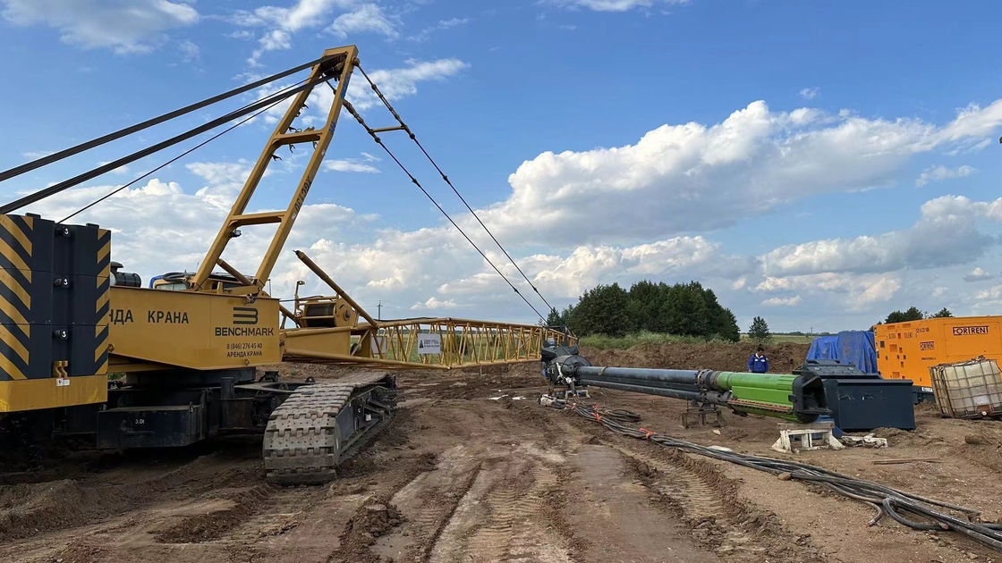 Colonna di pietra di sostituzione Vibro Sand Compaction Pile Bottom Feed Vibroflot Driving per il miglioramento del suolo