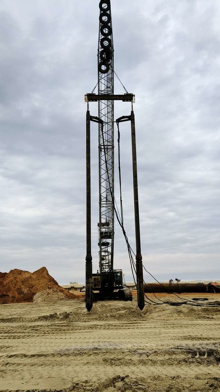 BJVH-350-105 linde 135 pompa idraulica Vibroflottazione Dispositivo escavatore dotato di sistema idraulico di condivisione della potenza