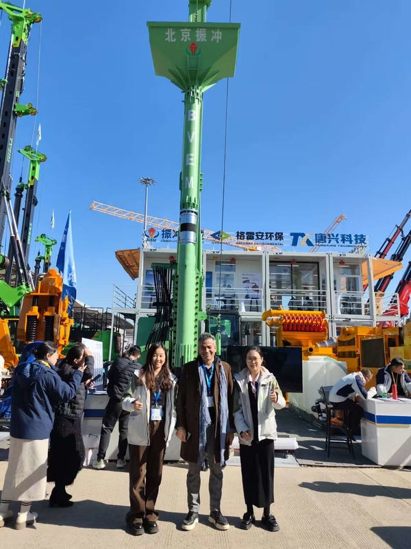 176kW Power Pack Vibroflot idraulico adattato alla frequenza dello strato del suolo per la resistenza alla liquefazione