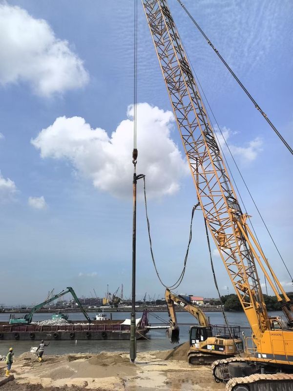 BVEM Dispositivo di vibraflottazione ad alta potenza di penetrazione per rafforzare la capacità di taglio della fondazione