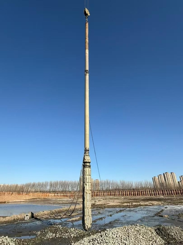BVEM 105kW attrezzatura idraulica Vibroflot con 176kW power pack per il miglioramento del terreno