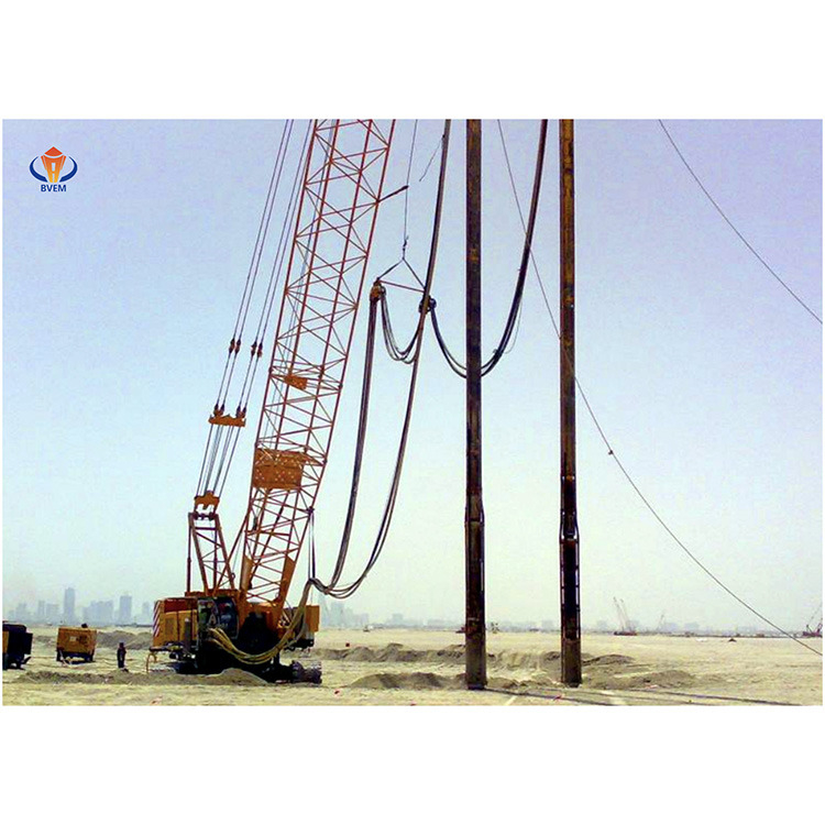 Vibroflot idraulico con motore da 176 KW di potenza rifatto per il rig chiave per il successo del miglioramento del terreno