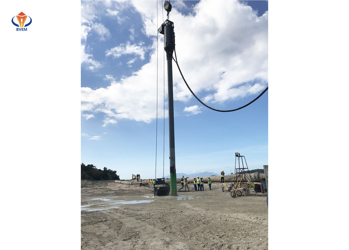 accessori della costruzione di Flot del Vibro dell'alimentazione del fondo 180kw per il compatto Vibroflotation del mucchio della ghiaia