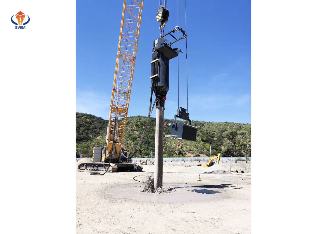 accessori della costruzione di Flot del Vibro dell'alimentazione del fondo 180kw per il compatto Vibroflotation del mucchio della ghiaia
