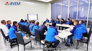 Costruzione di colonne in pietra offshore: Vibroflot da 180 kW