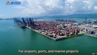 Potente Vibroflot per palificazioni di compattazione