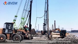 Soluzione per il rafforzamento del suolo con vibroflottazione